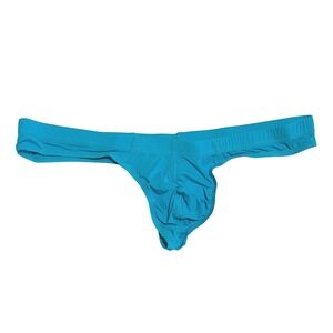 Jockmail Ice Silk Thong Blue‎ Size L (30-32) JM290 NWT